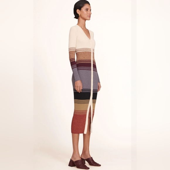 STAUD Shoko Sweater Sahara Stripe - Picture 4 of 10